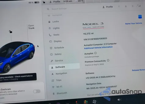 2018 Tesla Model 3 Long Range/Performance из США, поврежденный, VIN 5YJ3E1EB8JF081833
